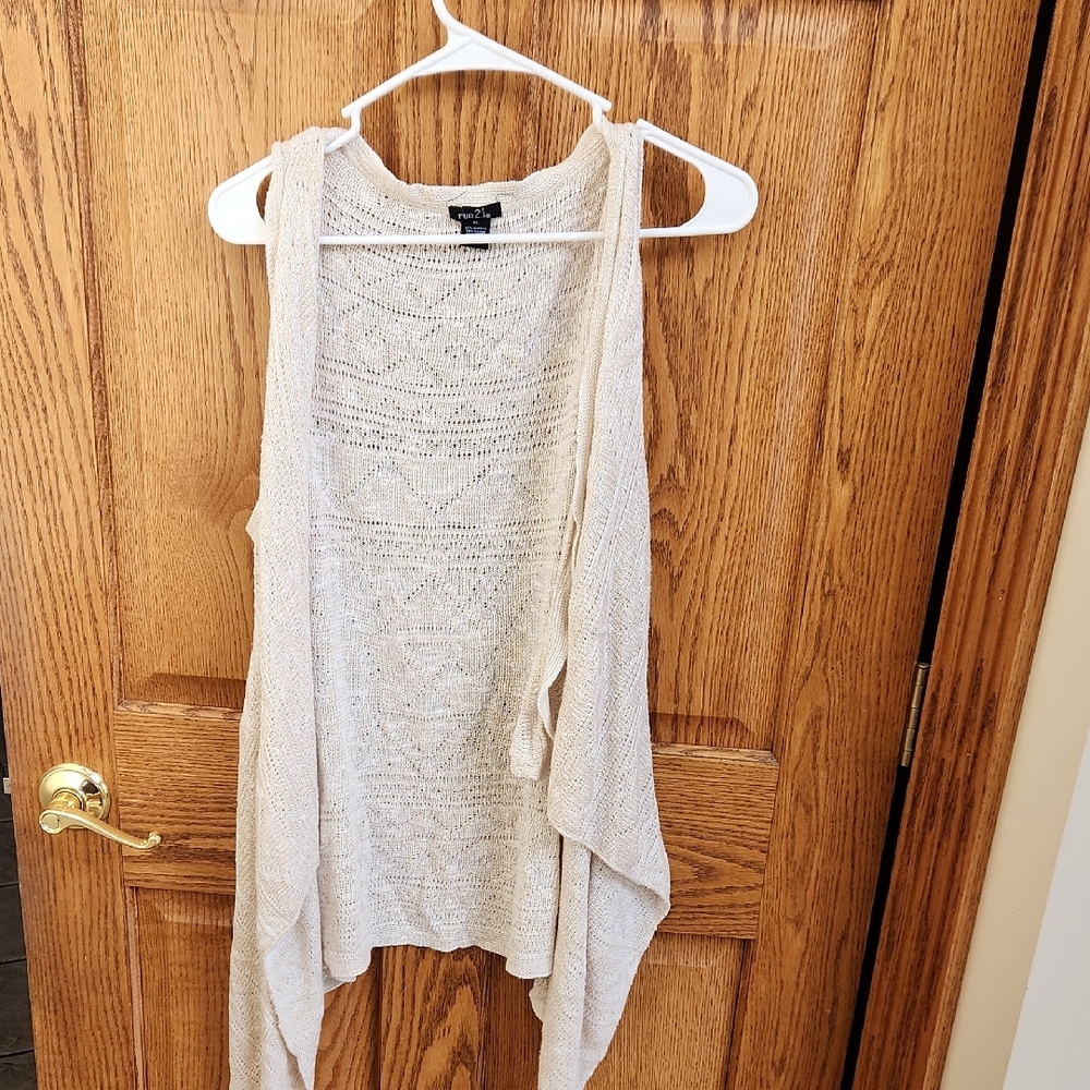 Rue21 Beige Knit Cardigan